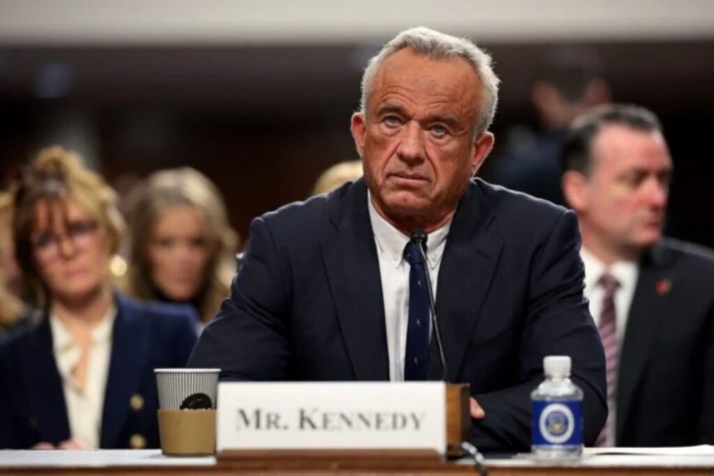 Robert F. Kennedy Jr. At His Confirmation Hearing Last Month