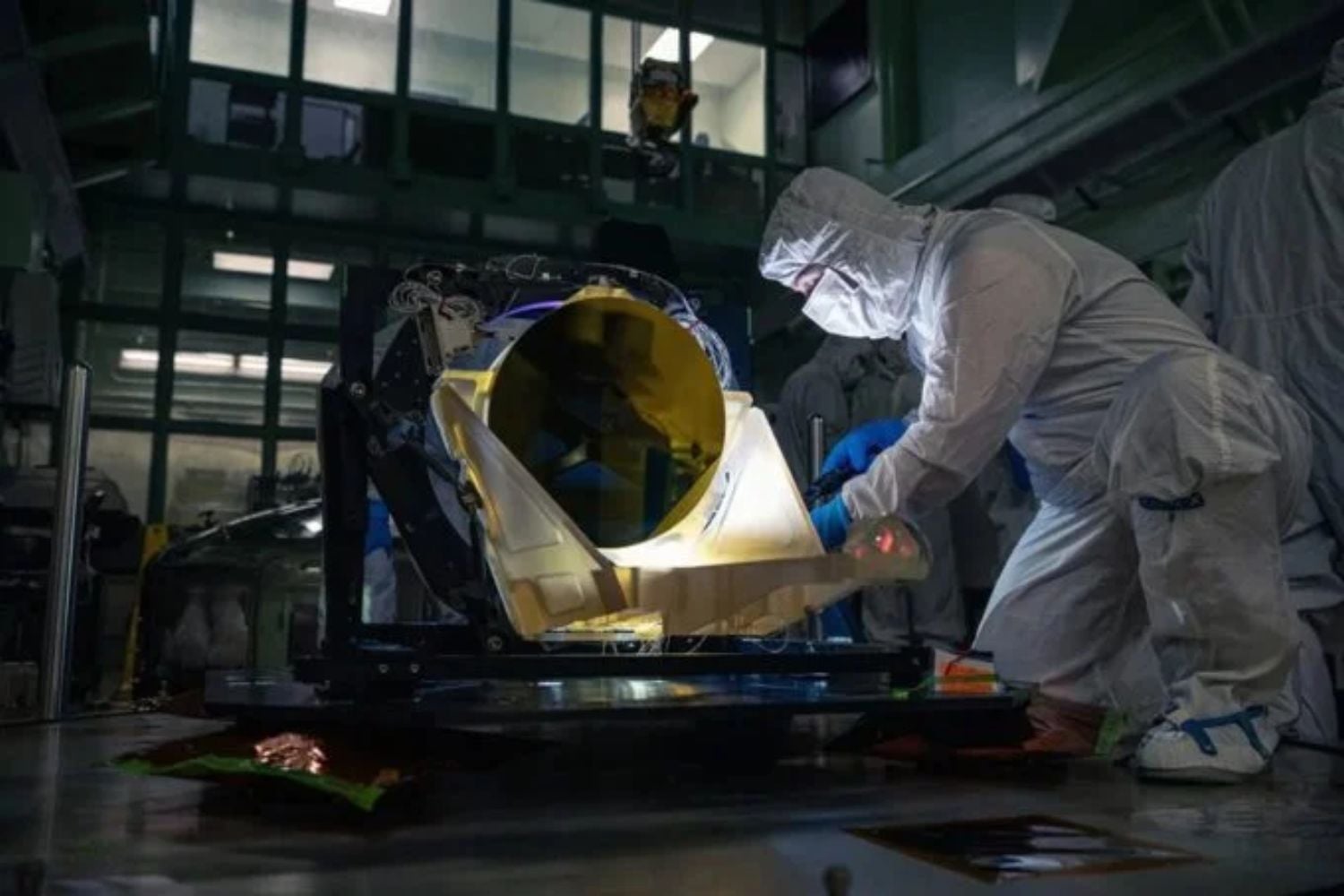 Der LISA-Prototyp am NASA Goddard am 20. Mai 2024
