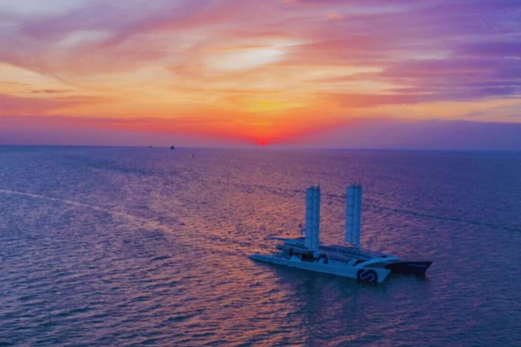 Das Schiff, das allein segelt: Asiens Wette, die den Seetransport für immer verändern könnte