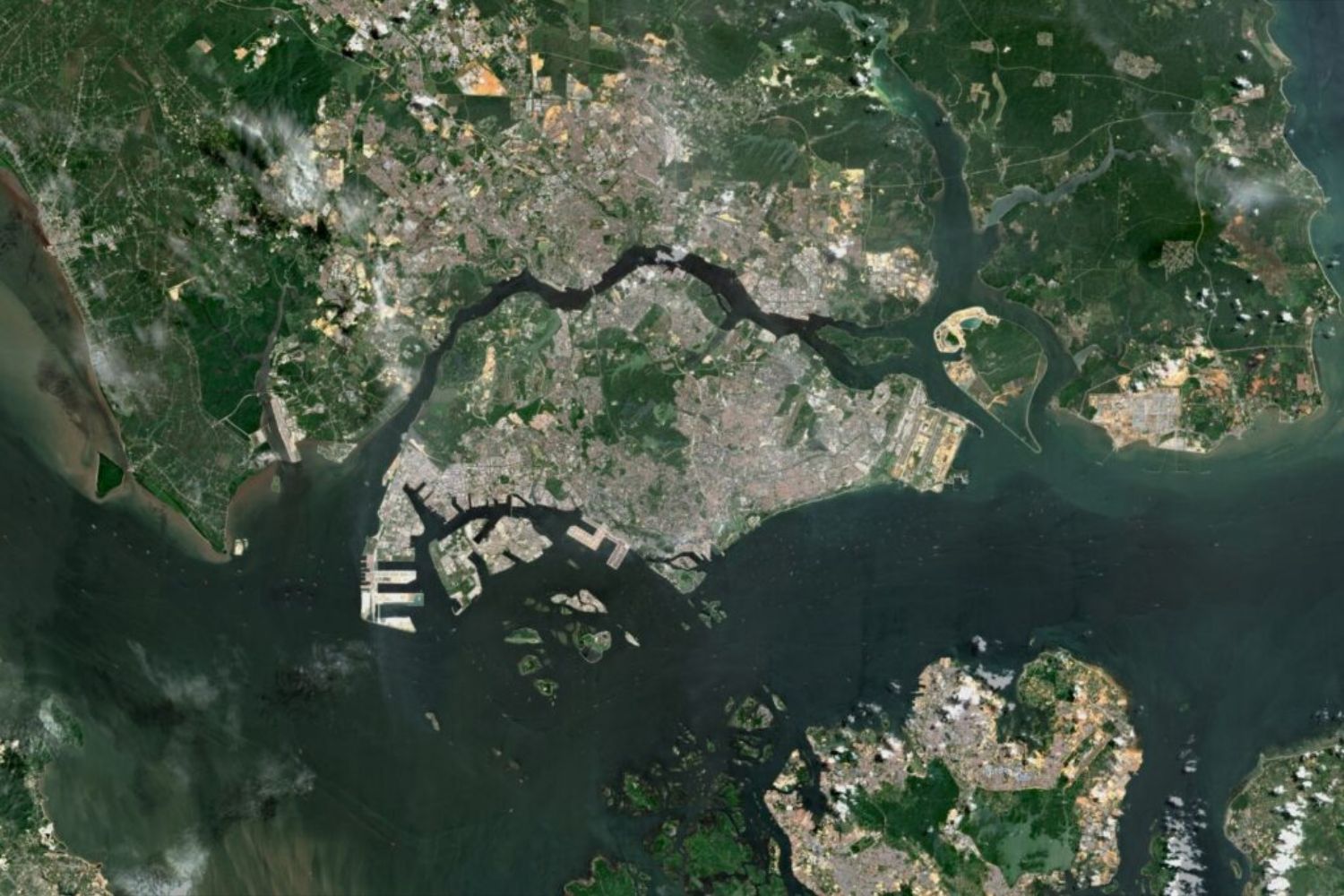 Das Phänomen der Insel ohne Wasser oder Ressourcen, die zur Wirtschaftsmacht wurde