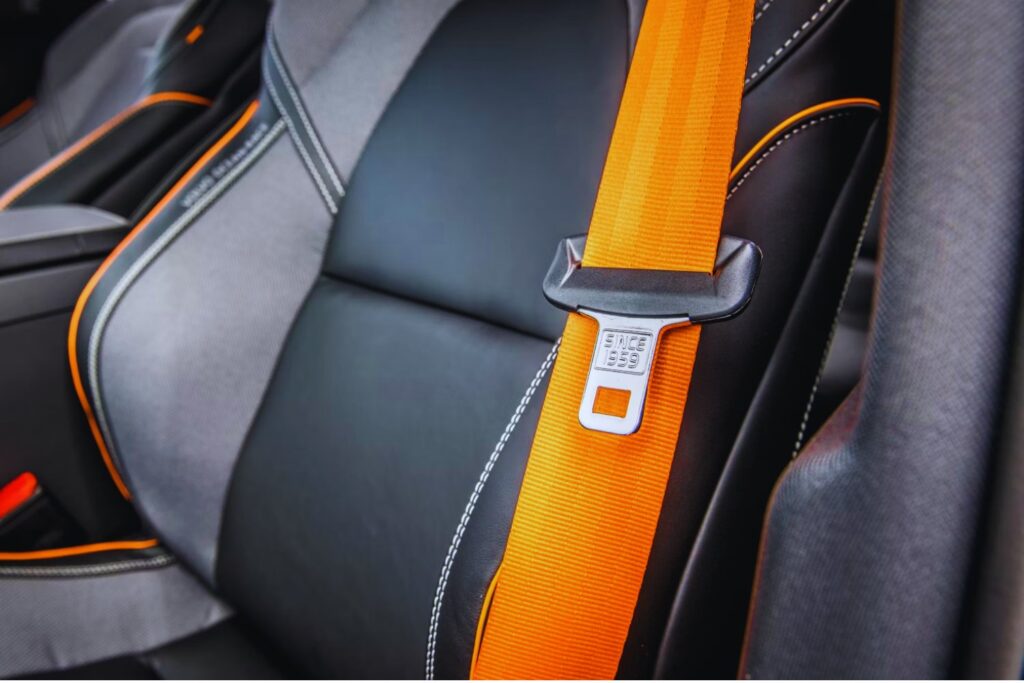 Der unscheinbare Helfer im Auto: Was hinter dem schwarzen Knopf am Sicherheitsgurt steckt