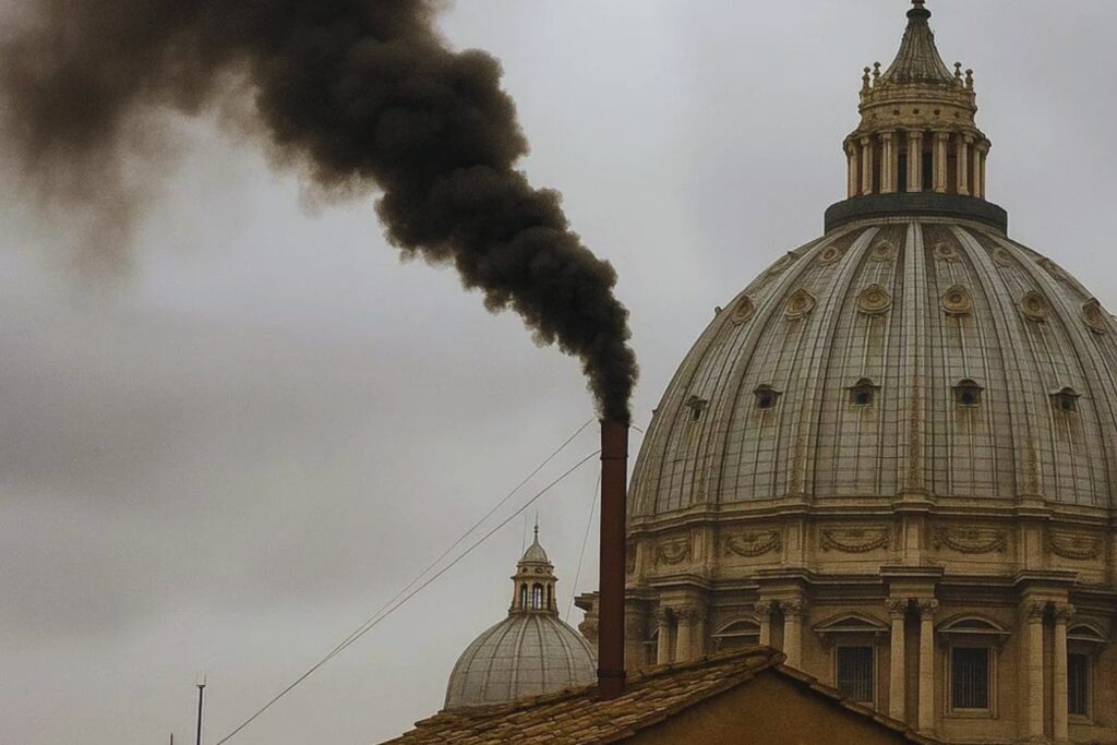 Kein weißer Rauch in Sicht: Kardinäle bleiben uneins bei Papstwahl