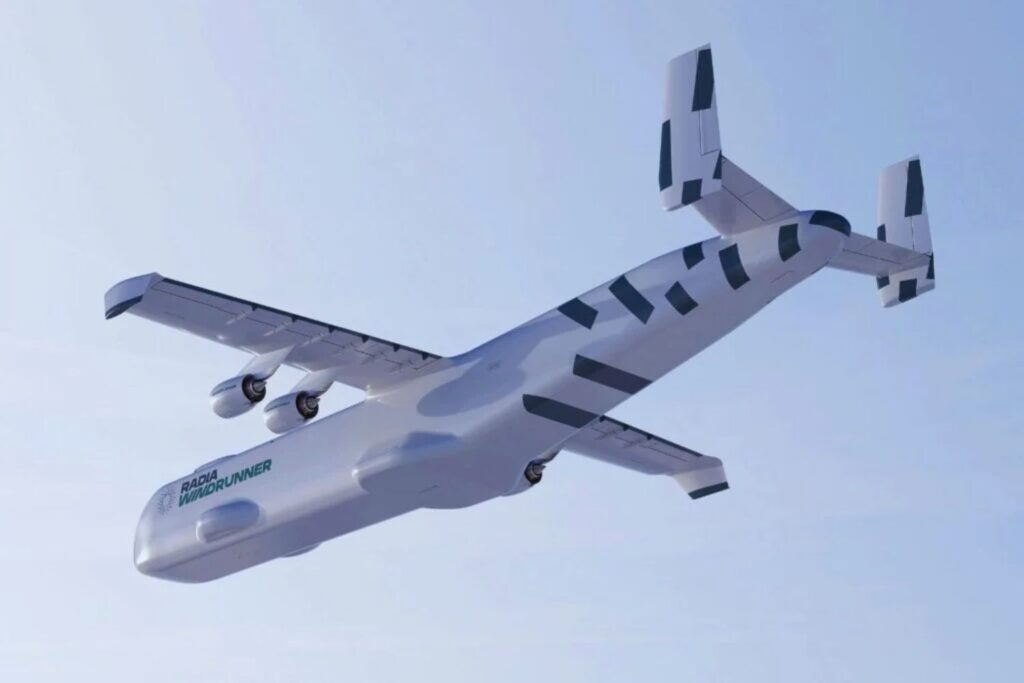 Das riesige Flugzeug, das keine Passagiere befördert, sondern eine Schlüsselmission für die Menschheit hat
